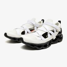 MIZUNO WAVE PROPHECY STRAP D1GA2519 05 Blanco Negro Ancho 2E Zapatos Estilo de Vida