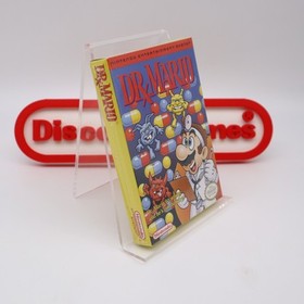 Juego NES Nintendo DR. MARIO / DOCTOR MARIO - &iexcl;NUEVO Y Precintado con Aut&eacute;ntica Costura H!