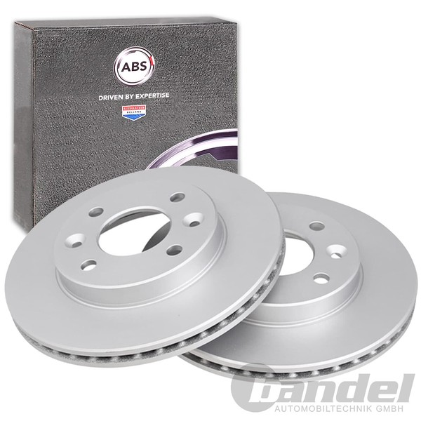 2X ABS Bremsscheiben 238Mm BelÜFtet Vorne Passend FüR Nissan Kubistar Renault 11-image