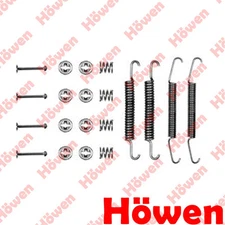 Fits Fiat Seicento / 600 126 Brake Shoes Fitting Kit Front Rear Howen