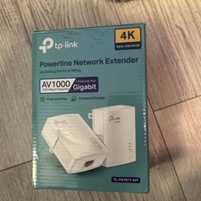 TP-Link AV1000 Gigabit Powerline Starter Kit TL-PA7017 Network Extender