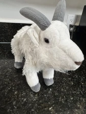 Wild Republic White Cuddlekins MOUNTAIN GOAT Plush 12" Stuffed Animal Toy