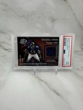 2003 Playoff Hogg Heaven - Terrell Suggs - Rookie Hogg Wild Patch /25 - PSA 9