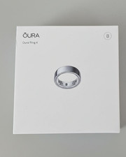 Brand New in Box Oura Ring Gen 4, Size 8, Sil...