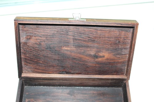 Hergestellt in Indien handgefertigte & bemalte Holz Stifte Box mit hübschen Vögeln auf einem Ast - Bild 10 von 24