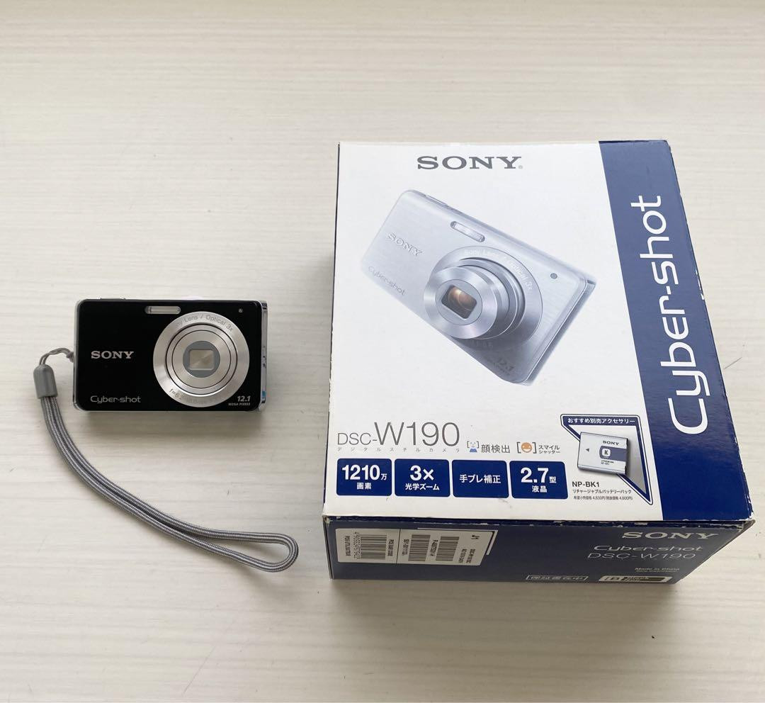SONY Cyber-shot DSC-W190 Compact Digital Camera Black China SONY Cyber-shot DSC-W190 Compact Digital Camera Black China
