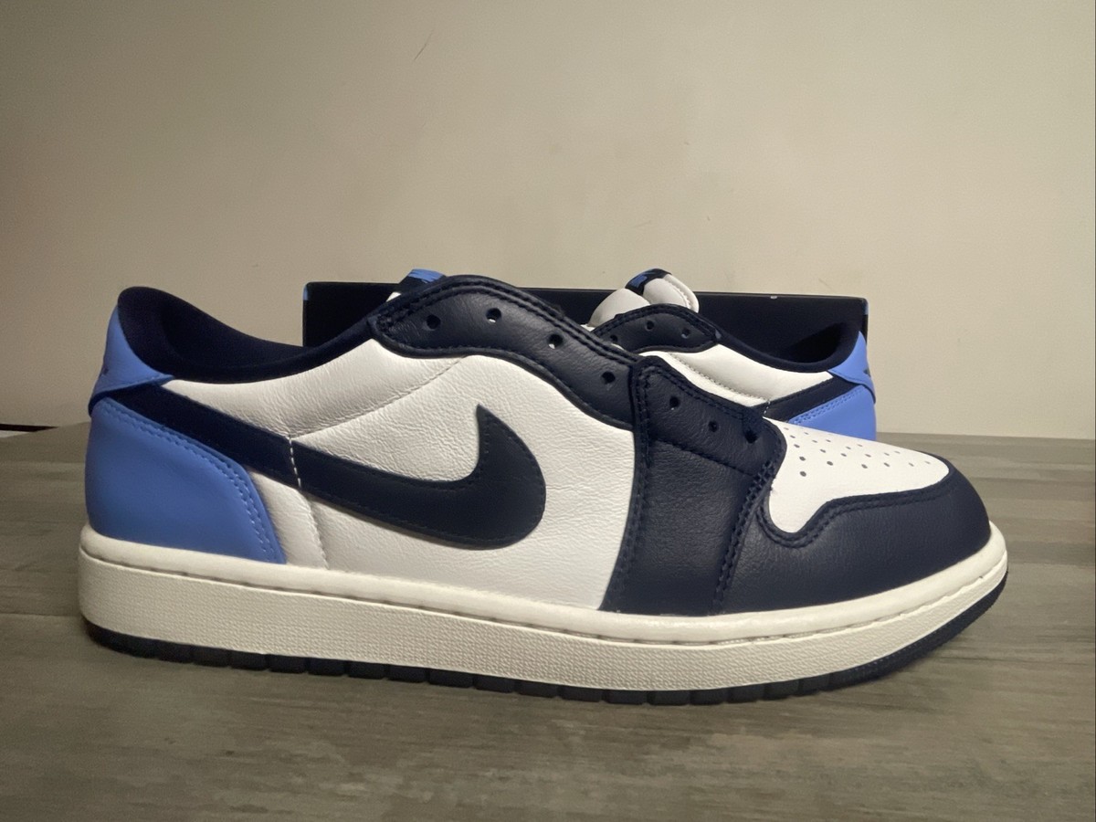 Size 15 - Air Jordan 1 Retro OG Low Obsidian UNC for sale online