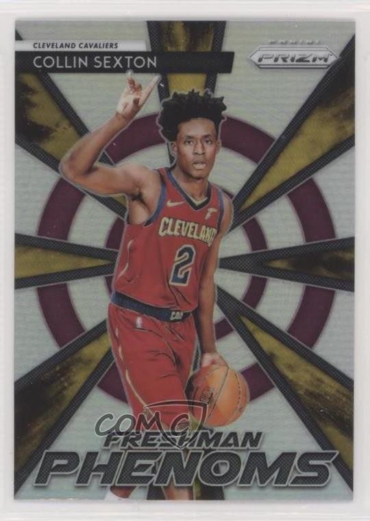 2018-19 Panini Prizm Freshman Phenoms Silver Prizm Collin Sexton #18 4l3