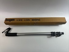 Manfrotto Bogen 3016 Aluminum 3-Section Monopod 24.5-63.75 Made Italy Expandable