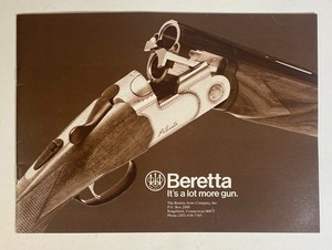 Beretta 1970's It's a Lot More Gun, Shotguns and Pistols