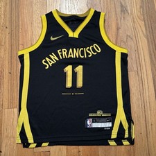 Nike Golden State Warriors Klay Thompson City Edition Youth Small San Francisco