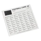 Fundraising Football Scratch Cards 10 x 60 Team Good Quality Fundraiser Card