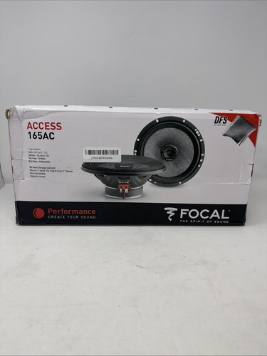 Focal The Spirit Of Sound Speakers Access 165 AC 120W 1 Pair Open Box - Picture 4 of 9