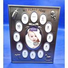 My First Year Baby Photo Frame 11x9" Never Used Better Homes Gardens NEW