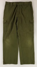Boy Scouts America BSA Cargo Pants Olive Green Mens 36x30 Actual