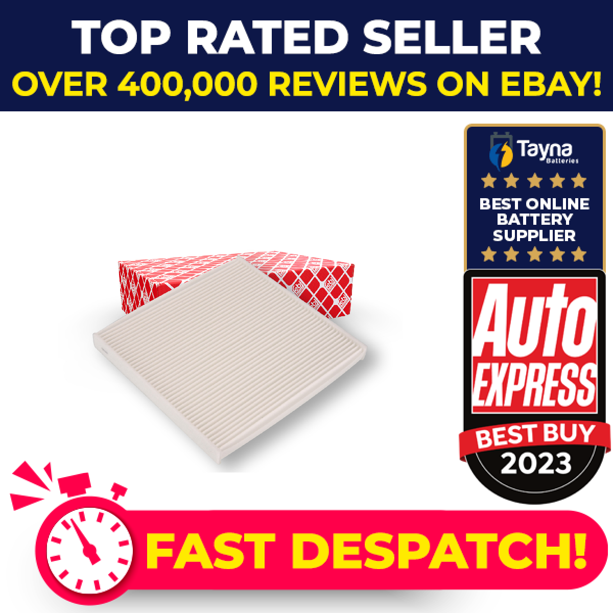 Pollen / Cabin Filter 19446 Febi 30612666 31369416 Genuine Quality Guaranteed