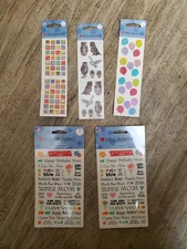 Mrs. Grossman's Stickers, LOT of 5, BRAND NEW