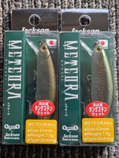 JACKSON Meteora 63 METEORA63 2 pieces Fishing lures Fly hard lures minnow plugs