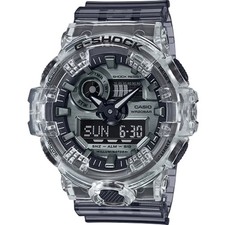 Casio Mens Watch G-Shock Grey Transparent Str...