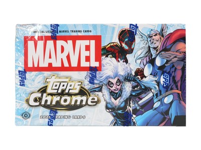 Marvel Chrome Hobby Box (Topps 2025) (Slightly Damaged)