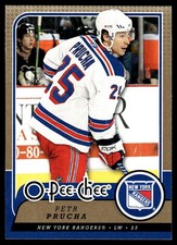 2008-09 O-Pee-Chee #419 Petr Prucha New York Rangers Hockey Card