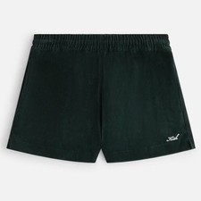 NWT KITH Erika Corduroy Drawstring Shorts - Stadium Green Women  s Size XL