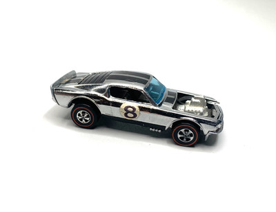 Hot Wheels Custom Mustang Redline 1970 HK Diecast Car Original Boss Hoss 302