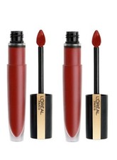 Pack of 2 L'Oreal Paris Rouge Signature Matte Lip Stain, I Am Worth It 426