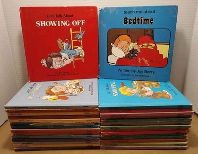 30 Joy Berry Lets Talk & Teach Me About Hardcover Books Child Behavior Learning