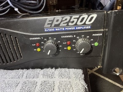Behringer EP2500 Car Amplifier for sale online | eBay