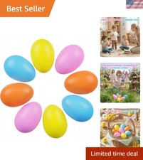 8PCS Plastic Egg Shakers, Musical Instruments for Kids Plastic Egg Toy Maraca...
