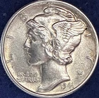 1941-P Mercury Silver Dime Ch BU