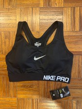 NIKE PRO COMBAT DRI-FIT SPORTS BRA WOMENS SIZE M