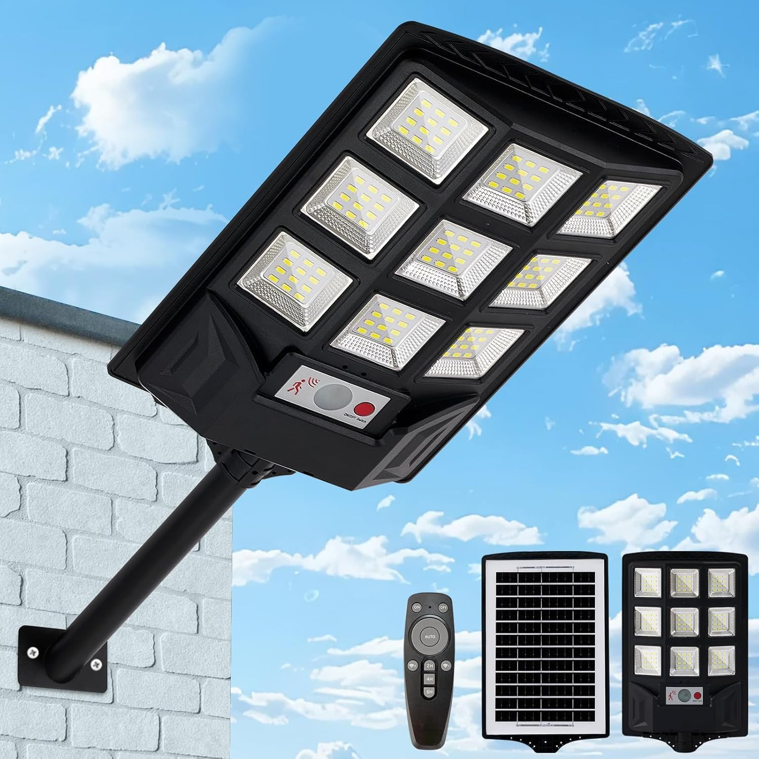 Faretto Solare 300W LED Esterno IP66: Risparmio Energetico Smart