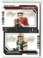 2023 Panini Contenders Clayton Tune / Sean Clifford Round Numbers #21