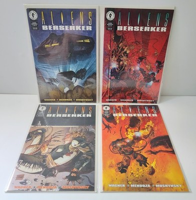 ALIENS Berserker Dark Horse Comics 1995 1st Print Complete Set NM