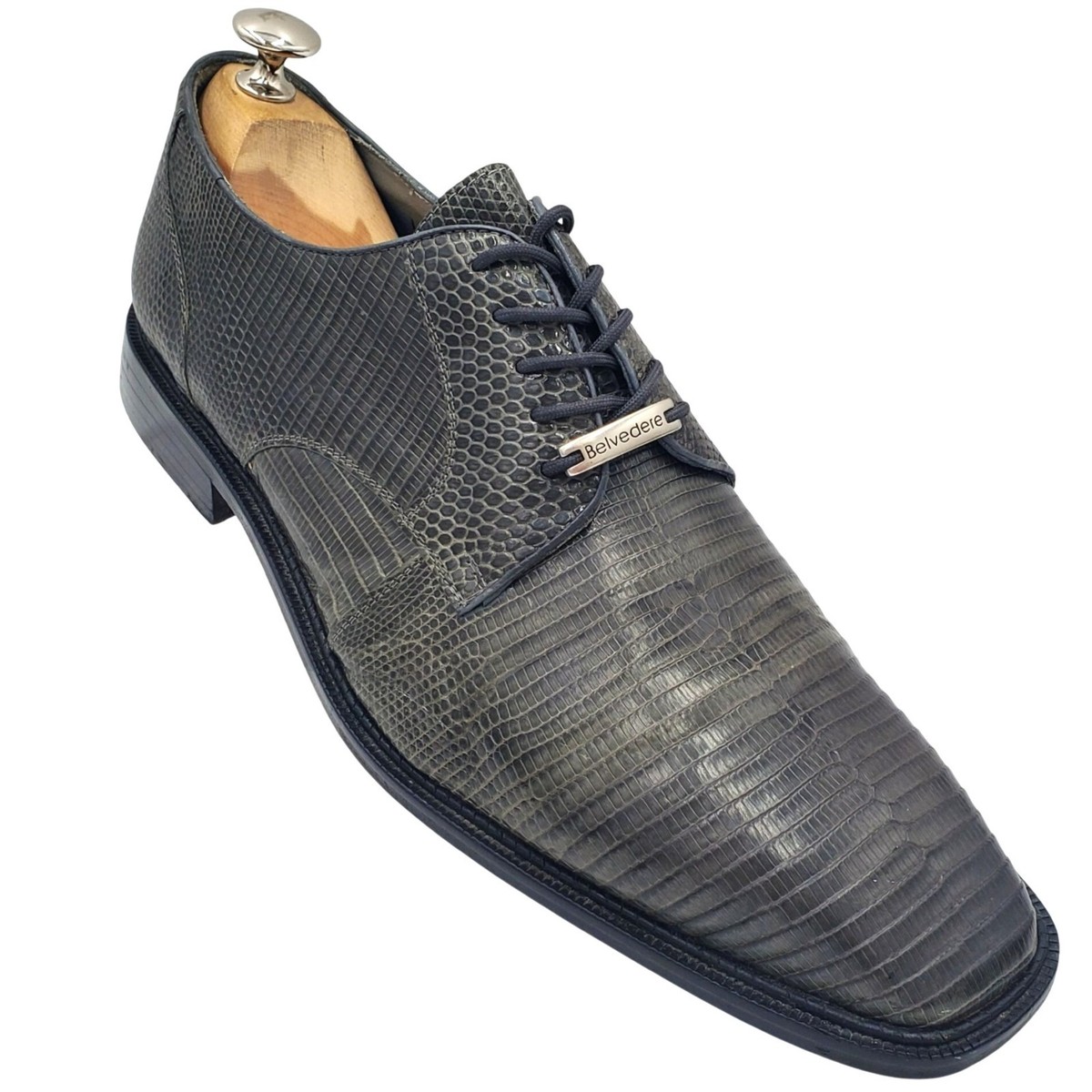 Belvedere lizard shoes Belvedere - Valter, Genuine Caiman Crocodile and Lizard  main image 2