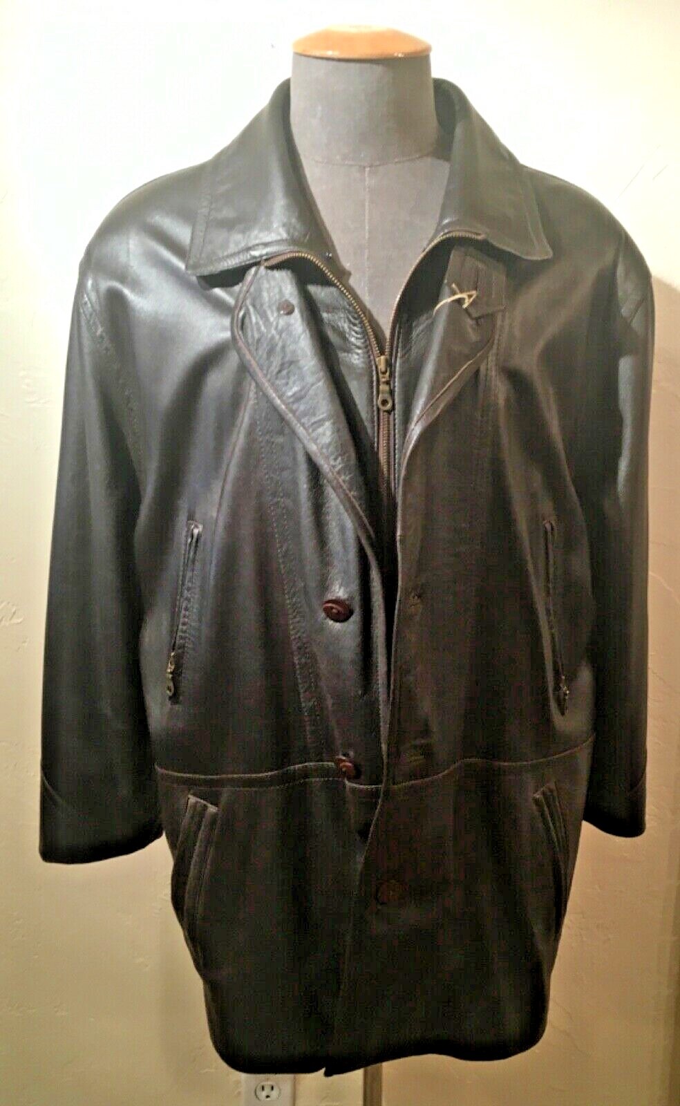 Toppolino leather jacket , removeable lining with… - image 5