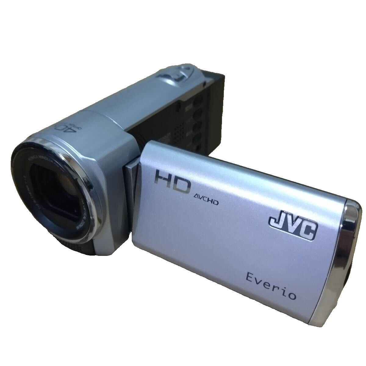 3122【美品】JVC ビデオカメラ EVERIO GZ-HM690 NearMint ] Victor JVC GZ-HM690-S Video Camera silver color From