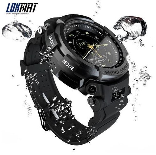 Reloj inteligente deporte 2021 lokmat iOS Android 5ATM Impermeable  Bluetooth Tracker | eBay
