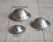 Shield Boss Umbo Heavy Duty 14G 7.5" (Medium) Semi-Conical Steel HEMA SCA
