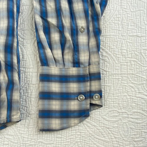 Filson kariertes Tartan Herren-Knopfhemd klein belüftet Sportler B B52 - Bild 7 von 14