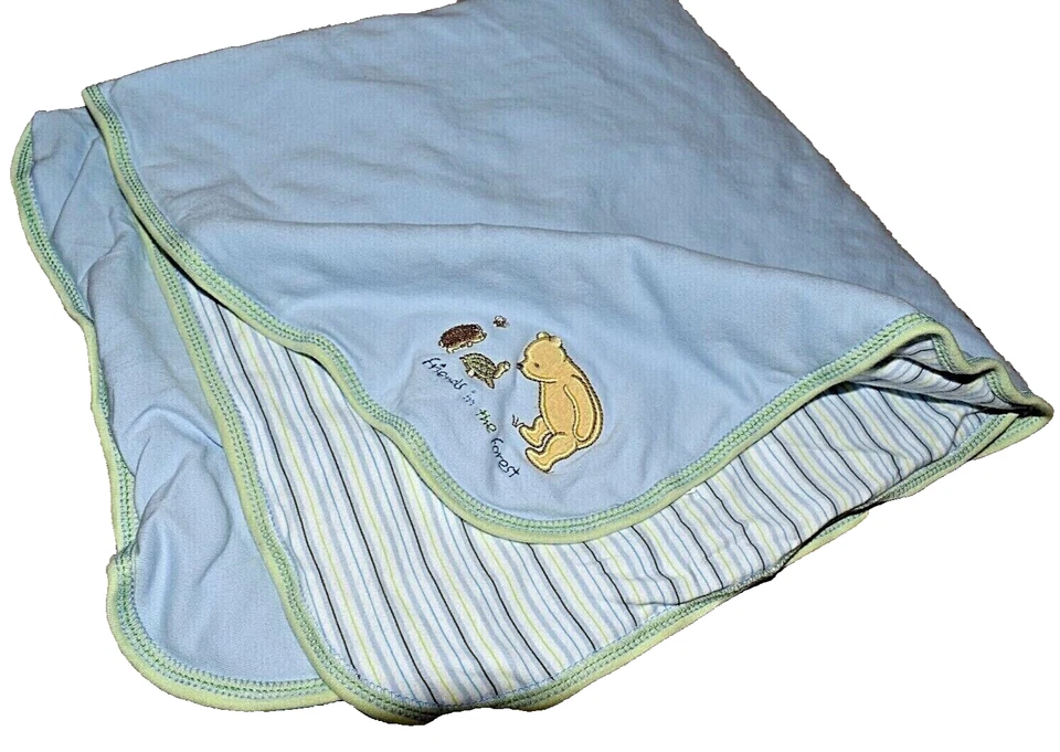 5S Disney Винни-Пух друзья в лесу вязаный прием кроватки Baby одеяло - Изображение 2 из 4