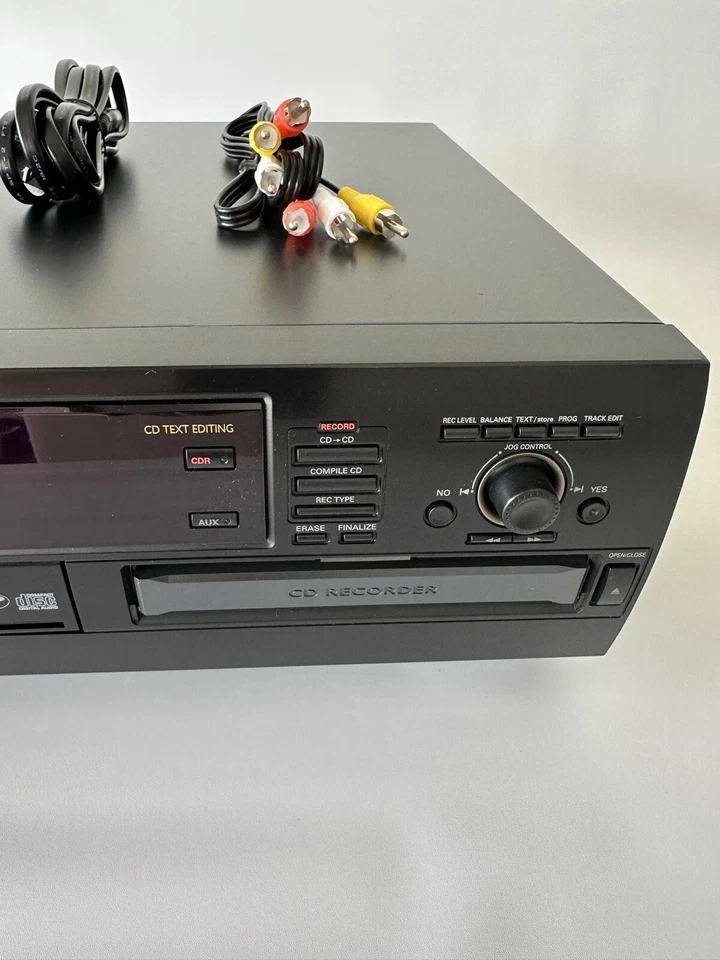 Philips CDR785 3-CD Changer Integrated Dubbing Recorder CD-R/RW - w/ OEM Remote - Image 3 of 4