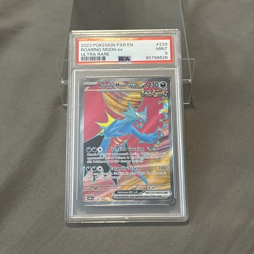 Roaring Moon ex graded PSA 9 for sale on eBay