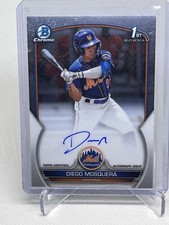 2023 Bowman Chrome 1st Diego Mosquera Auto - Mets