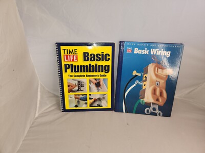 Time Life Basic Wiring and Basic Plumbing - Spiral Bound - Hardcover