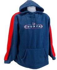 New Houston Texans Men's Size XL NFL Team Apparel Blue Red Pullover Hoodie  U22