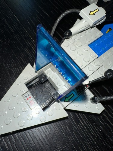 LEGO Classic Space FX Star Patroller 6931 100% Complete W/ Instructions 1985 - 第 7/13 張圖片