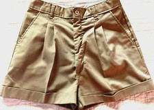 1980's UR FREE Women Size 9/10 Short Beige Chino Bermuda Sportswear Vintage